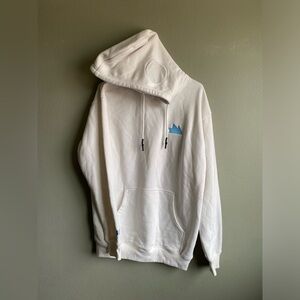 Ninja hoodie , size medium , white ,